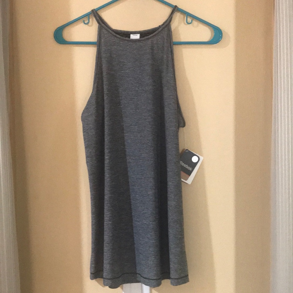 Reebok grey tank size small NEW!